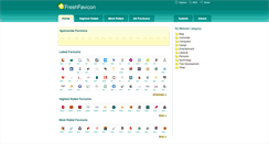 Desktop Screenshot of freshfavicon.com